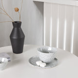 Jídelní stůl Danburi - Woodlook / Woodlook MDF + Jídelní židle Zeno - Nature Woodlook / Černá PP _2
