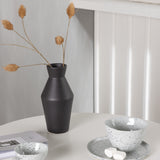 Danburi jídelní stůl - Woodlook / Woodlook MDF + noční jídelní židle - černá / bílá PU _2