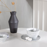 Jídelní stůl Danburi - Woodlook / Woodlook MDF + Jídelní židle Lilja - Oaklook / Béžová látka _2