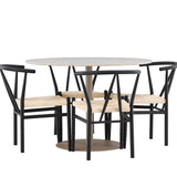 Lycke jídelní stůl s jídelní židlí Alfons