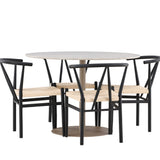 Lycke jídelní stůl s jídelní židlí Alfons