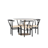 Lycke jídelní stůl s jídelní židlí Alfons