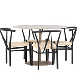 Lycke jídelní stůl s jídelní židlí Alfons