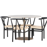 Lycke jídelní stůl s jídelní židlí Alfons