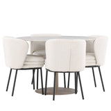 Lycke jídelní stůl s jídelní židlí Agnes