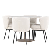 Lycke jídelní stůl s jídelní židlí Agnes