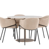 Lycke jídelní stůl s jídelní židlí Evelina