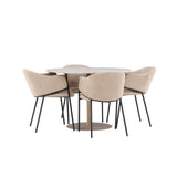 Lycke jídelní stůl s jídelní židlí Evelina