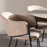 Lycke jídelní stůl s jídelní židlí Evelina