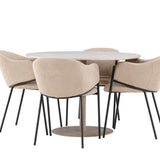 Lycke jídelní stůl s jídelní židlí Evelina