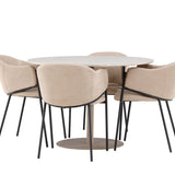 Lycke jídelní stůl s jídelní židlí Evelina