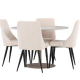 Lycke jídelní stůl s jídelní židlí Leone