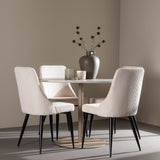 Lycke jídelní stůl s jídelní židlí Leone