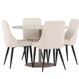 Lycke jídelní stůl s jídelní židlí Leone