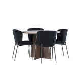 Bootcut jídelní stůl s jídelní židlí Modesto