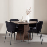 Bootcut jídelní stůl s jídelní židlí Modesto