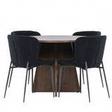 Bootcut jídelní stůl s jídelní židlí Modesto