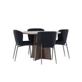 Bootcut jídelní stůl s jídelní židlí Modesto