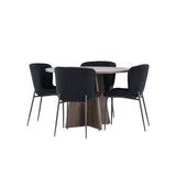 Bootcut jídelní stůl s jídelní židlí Modesto