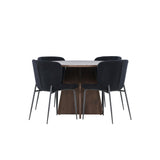 Bootcut jídelní stůl s jídelní židlí Modesto