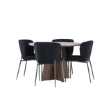 Bootcut jídelní stůl s jídelní židlí Modesto