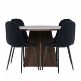 Bootcut jídelní stůl s jídelní židlí Polar