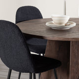 Bootcut jídelní stůl s jídelní židlí Polar