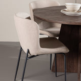 Bootcut jídelní stůl s jídelní židlí Modesto