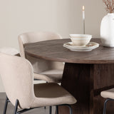 Bootcut jídelní stůl s jídelní židlí Modesto