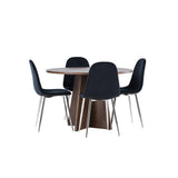 Bootcut jídelní stůl s jídelní židlí Polar