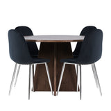 Bootcut jídelní stůl s jídelní židlí Polar