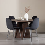 Bootcut jídelní stůl s jídelní židlí Polar