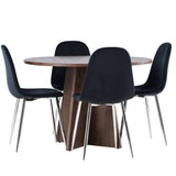 Bootcut jídelní stůl s jídelní židlí Polar