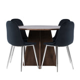 Bootcut jídelní stůl s jídelní židlí Polar