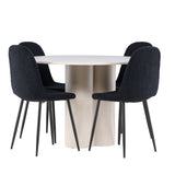 Jídelní stůl Olivia s jídelní židlí Polar