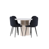 Jídelní stůl Olivia s jídelní židlí Polar