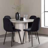 Jídelní stůl Olivia s jídelní židlí Polar