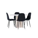 Jídelní stůl Olivia s jídelní židlí Polar