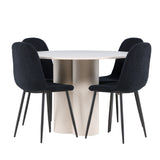 Jídelní stůl Olivia s jídelní židlí Polar