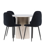 Jídelní stůl Olivia s jídelní židlí Polar