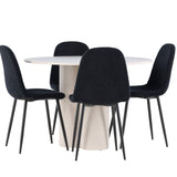 Jídelní stůl Olivia s jídelní židlí Polar