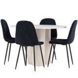 Jídelní stůl Olivia s jídelní židlí Polar