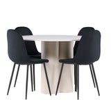 Jídelní stůl Olivia s jídelní židlí Polar