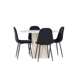 Jídelní stůl Olivia s jídelní židlí Polar