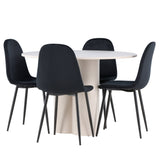 Jídelní stůl Olivia s jídelní židlí Polar