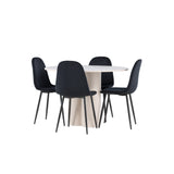 Jídelní stůl Olivia s jídelní židlí Polar