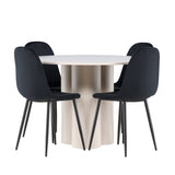 Jídelní stůl Olivia s jídelní židlí Polar