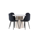 Jídelní stůl Olivia s jídelní židlí Polar