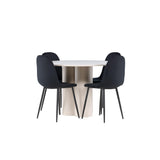 Jídelní stůl Olivia s jídelní židlí Polar