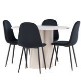 Jídelní stůl Olivia s jídelní židlí Polar